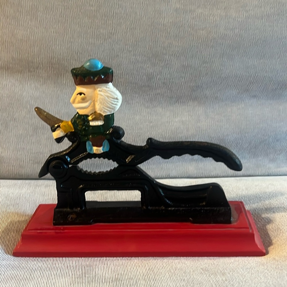 Cast iron vintage nutcracker